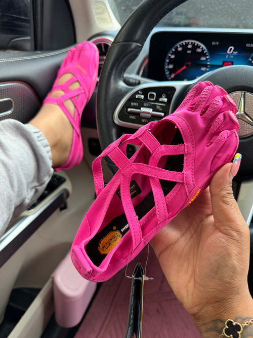 Dark Pink 5 Fingers