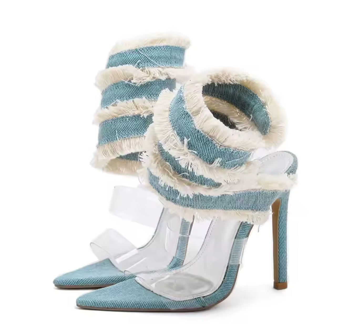 Denim Ankle Women’s Heels